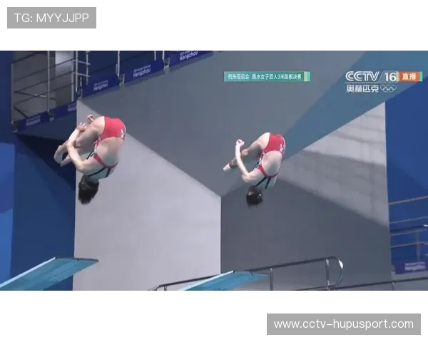 十五运会女子双人3米板跳水决赛，广东组合夺冠